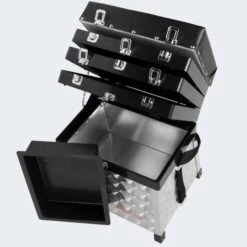 Boîte De Pêche Et Siège | 4 Niveaux | Grand Compartiment Principal | Aluminium -Pêche Séries Boutique boite de peche et siege 4 niveaux grand compartiment principal aluminium 3