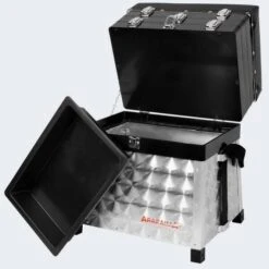 Boîte De Pêche Et Siège | 4 Niveaux | Grand Compartiment Principal | Aluminium -Pêche Séries Boutique boite de peche et siege 4 niveaux grand compartiment principal aluminium 4