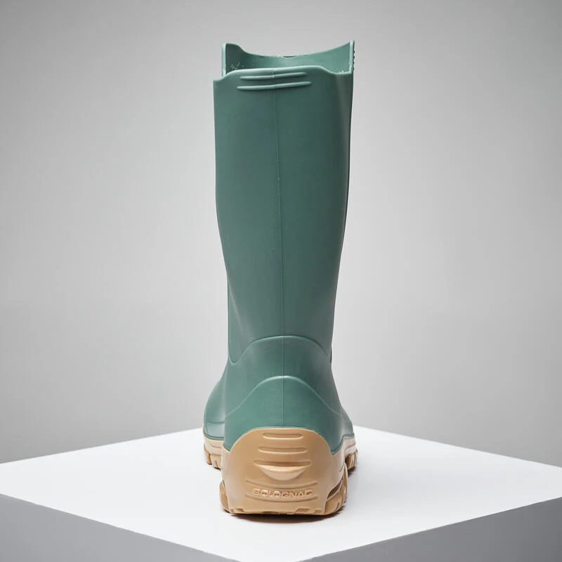 BOTTILLONS VERTS LEGER PVC 100 FEMME 5 BOTTILLONS VERTS LEGER PVC 100 FEMME – Image 3