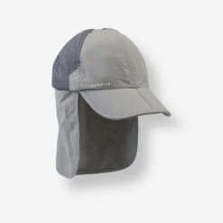 Casquette De Pêche Pliante - FC 500 F Grise -Pêche Séries Boutique casquette de peche pliante fc 500 f grise 4