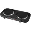 Cuisinière Électrique Portable De Voyage Camping 2 Feux 2000W Mesko -Pêche Séries Boutique cuisiniere electrique portable de voyage camping 2 feux 2000w mesko