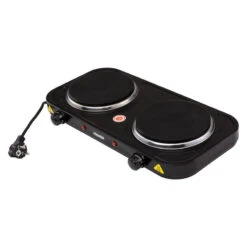 Cuisinière Électrique Portable De Voyage Camping 2 Feux 2000W Mesko -Pêche Séries Boutique cuisiniere electrique portable de voyage camping 2 feux 2000w mesko 2