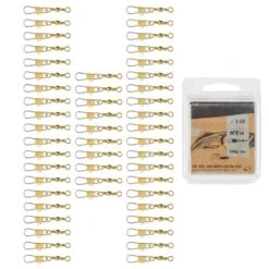 Émerillon Pêche Rolling Snap INOX BRASS SW X50 -Pêche Séries Boutique emerillon peche rolling snap inox brass sw x50 4