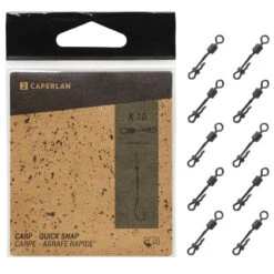 Émerillon Quick Swivel Snap X10 Pêche De La Carpe -Pêche Séries Boutique emerillon quick swivel snap x10 peche de la carpe 3