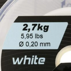 Fil Line Abrasion White 1000m Pêche En Mer -Pêche Séries Boutique fil line abrasion white 1000m peche en mer 2