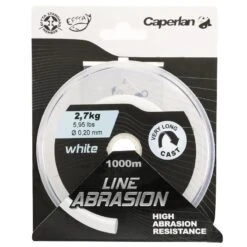 Fil Line Abrasion White 1000m Pêche En Mer -Pêche Séries Boutique fil line abrasion white 1000m peche en mer 8