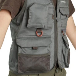 Gilet De Pêche Junior - FV 100 S Kaki 14 Gilet De Pêche Junior - FV 100 S Kaki -Pêche Séries Boutique gilet de peche junior fv 100 s kaki 5