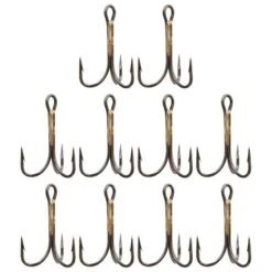 HAMEÇON TRIPLE PÊCHE HOOK TRIPLE BRONZE -Pêche Séries Boutique hamecon triple peche hook triple bronze 1