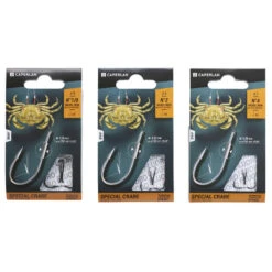 Hameçons Montés A Palette Spécial Crabe SW SHK FLO CB Pêche En Mer 5 Hameçons Montés A Palette Spécial Crabe SW SHK FLO CB Pêche En Mer -Pêche Séries Boutique hamecons montes a palette special crabe sw shk flo cb peche en mer 1