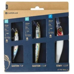 KIT POISSONS NAGEURS LEURRE ET TRAÎNE PÊCHE EN MER -Pêche Séries Boutique kit poissons nageurs leurre et traine peche en mer 1