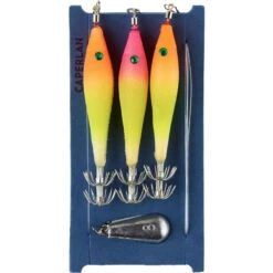 Kit Prêt à Pêcher SW ETU KIT SQ 3 Turluttes Pêche Des Seiches Et Calamars -Pêche Séries Boutique kit pret a pecher sw etu kit sq 3 turluttes peche des seiches et calamars 2