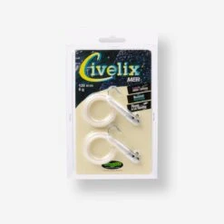 Leurre Civelix 12cm 8gr Blanc X2 Pêche En Mer -Pêche Séries Boutique leurre civelix 12cm 8gr blanc x2 peche en mer 2