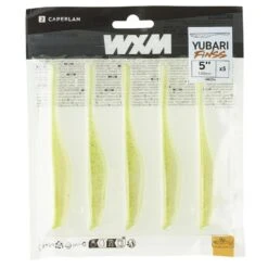 LEURRE SOUPLE FINESS AVEC ATTRACTANT WXM YUBARI FINSS 130 CHARTREUSE -Pêche Séries Boutique leurre souple finess avec attractant wxm yubari finss 130 chartreuse 3
