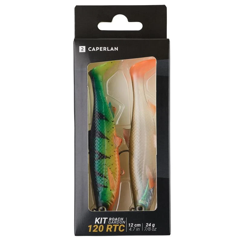 LEURRE SOUPLE SHAD KIT ROACH 120 RTC GARDON / FIRETIGER 4 LEURRE SOUPLE SHAD KIT ROACH 120 RTC GARDON / FIRETIGER – Image 2