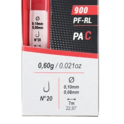 LIGNE MONTEE PF-RL900 C 0,6g POUR LA PECHE AU COUP EN CANAL -Pêche Séries Boutique ligne montee pf rl900 c 06g pour la peche au coup en canal 2