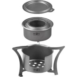 Origin Outdoors Multi-Cuisinière En Titane - Bushcraft Titan -Pêche Séries Boutique origin outdoors multi cuisiniere en titane bushcraft titan 6