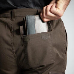 PANTALON CARGO RESISTANT STEPPE 300 MARRON -Pêche Séries Boutique pantalon cargo resistant steppe 300 marron 7