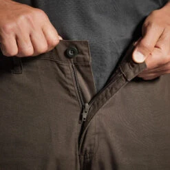 PANTALON CARGO RESISTANT STEPPE 300 MARRON -Pêche Séries Boutique pantalon cargo resistant steppe 300 marron 9