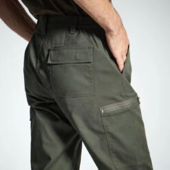 PANTALON CARGO RESISTANT STEPPE 300 VERT -Pêche Séries Boutique pantalon cargo resistant steppe 300 vert 4