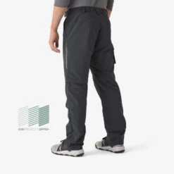 Pantalon De Pêche Convertible UPF50+ Homme - FT 500 ANTI-UV Gris -Pêche Séries Boutique pantalon de peche convertible upf50 homme ft 500 anti uv gris 1