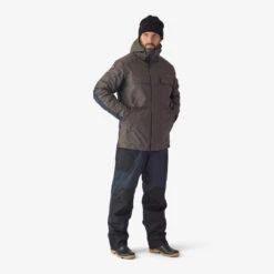 Salopette De Pêche Imperméable Chaude Homme - FO 500 TH Grise -Pêche Séries Boutique salopette de peche impermeable chaude homme fo 500 th grise 7