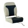 SIÈGE PILOTE REPLIABLE BICOLORE BLANC / NAVY -Pêche Séries Boutique siege pilote repliable bicolore blanc navy