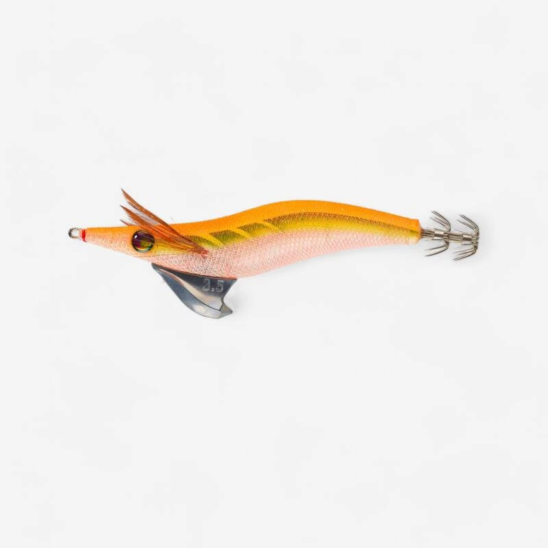 Turlutte Coulante Shallow EBIKA 3.5/135 Orange Fluo Pêche Seiches/calamars 3 Turlutte Coulante Shallow EBIKA 3.5/135 Orange Fluo Pêche Seiches/calamars