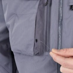 Veste De Pêche Imperméable 500 Grise -Pêche Séries Boutique veste de peche impermeable 500 grise 3